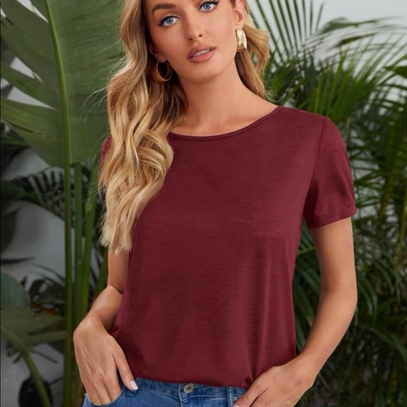 Strappy Cross Wrap Back Solid Top - Size Small - NWOT - Picture 2 of 2